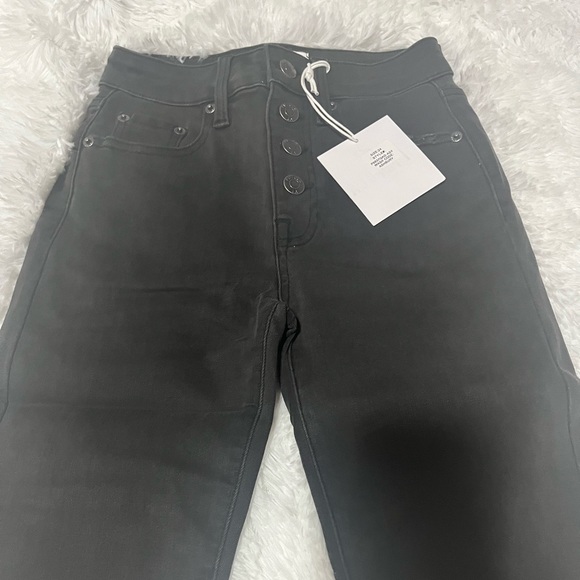 Pistola - Aline High Rise Skinny Jean Dark Grey Sz. 24 - Picture 3 of 6